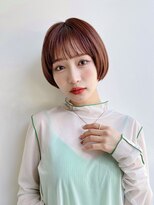 トルネード(TORNADO) 大人ショート前髪あり丸みひし形チョコレート大人ガーリー K0424