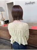 【Devellope.】千葉担当 切りっぱなしボブ 大人ボブ