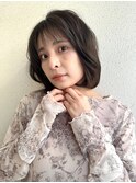 【buZonブゾン】内巻きボブ×緩め巻きスタイル