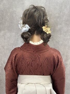 ビーズアモール 日進店(Hair&Beauty B's Amor) 卒業式ヘアセット
