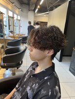 アイズ 海老名(AIZU)&nbsp;ツイストスパイラルパーマ　波巻きスパイラルパーマ　メンズ