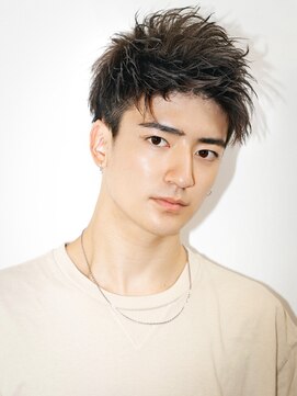 リップス 池袋(LIPPS) ワイルド系モヒカンアップバング!【サマーセットショート】