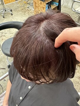 ウィークエンド(WEEKEND) 暖色系でも叶う白髪ぼかし☆