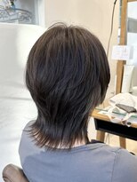 ペイジバイネオリーブ 吉祥寺店(Paige by Neolive)&nbsp;黒髪/グレーベージュ/レイヤーロング/前髪パーマ/吉祥寺R4