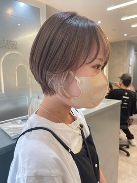 ジーナ 船橋(Zina) 髪質改善＊マチルダボブアッシュカラー＊美髪【Zina船橋】