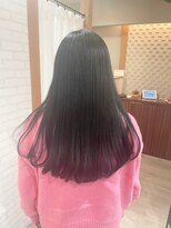 ヘア アトリエ ヴィヴァーチェ(hair atelier Vivace)&nbsp;レイヤーロング/アースカラー/アッシュブラック/30代/40代/50代