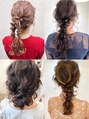 イル(iru)&nbsp;ヘアセットも凄く得意です！特に編み下ろし♪アップスタイルも♪