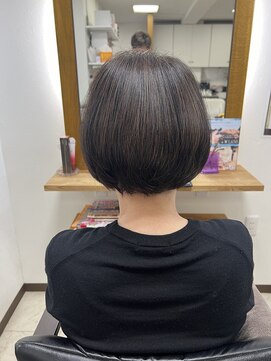 ヘアークラフト サン 住吉店 [ヘアークラフトサン] 大人女性におすすめ◎お手入れ楽ちんボブ