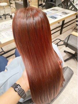 ゼスト 三鷹店(ZEST) レッドオレンジカラー/髪質改善/吉祥寺/三鷹/み