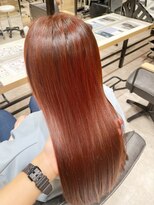 ゼスト 三鷹店(ZEST) レッドオレンジカラー/髪質改善/吉祥寺/三鷹/み