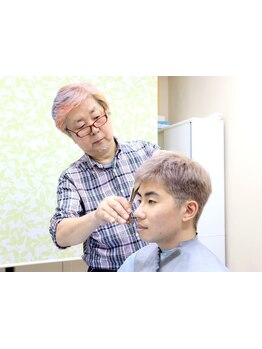 最初から最後までマンツーマン施術☆こだわりの技術でどんなスタイルもお任せ♪髪のお悩みご相談ください！