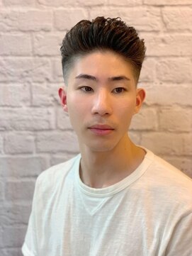 グレイスフルバーバーロンドン 大宮店(Graceful Barber London) 【20代 男性】ロンドンビジネスオールバック