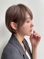 トルネード(TORNADO) 外国人風ショートヘア ハイライト アッシュベージュ t728