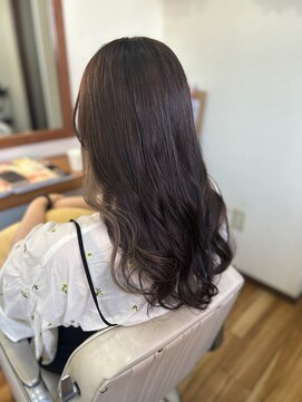 ココカラヘアー プラス(cococara‐hair plus) イヤリングカラー×スロウカラー