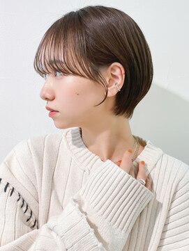 アルバム 新宿(ALBUM SHINJUKU) 小顔秋色くすみベージュ透明感カラーオリーブカラー_39978