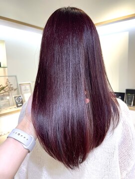 フィルムス 新宿(FILMS) 暖色カラー/ピンクパープル/イルミナカラー/ブリーチなしwカラー