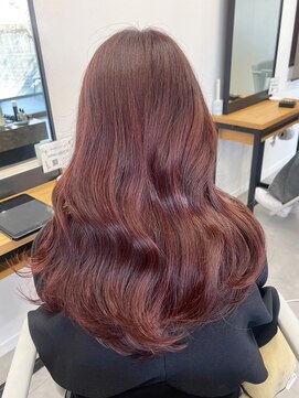 シエンゴールド(CIEN gold) ピンクブラウン/暖色カラー/ブリーチなし#浜松駅#カラー