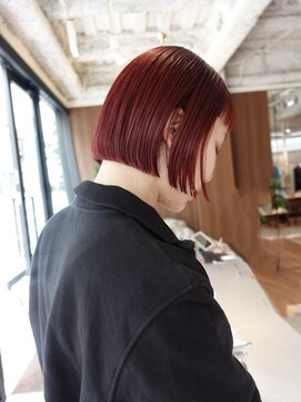 ユルクメゾンシティ 名古屋(JURK MAISON CITY) 【ami style】赤ボブ　ミニボブ　ぷつんとボブ
