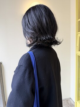 ヒントステーション(HINTSTATION) 〈浅草 半個室〉ニュアンスパーマボブ