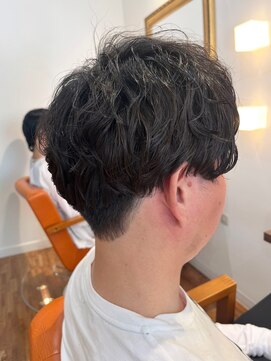 プティアミ(petite amie) メンズパーマスタイル