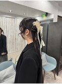 卒業式ヘアアレンジ