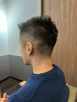 クロム(CHROM)&nbsp;スパイキー20代30代40代カットメンズパーマ眉毛入間市