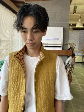 ティムヘアー(tim hair) ▲センターパート×ラフツイスパ▲tim hair