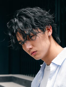 エリマ 横浜西口(elima) 横浜西口センターパートニュアンスパーマフェザーショート緩め