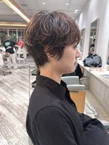 サーカス バイ ビュートリアム 青山(CIRCUS by BEAUTRIUM)&nbsp;ショートパーマ　耳掛けショート　マッシュショート　小顔