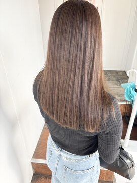 髪質改善ストレート