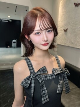 シェノン バイ アランスミシー 表参道(CHAINON by Alan smithee) 表参道/クラゲヘアー/オリーブグレー/小顔/ココアベージュ/渋谷