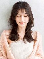 ルアナ ヘア アンド トリートメント(Luana) 【LUANA難波】ミディアムレイヤー×くびれ巻き