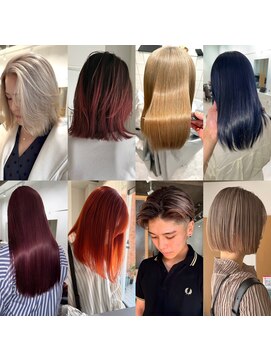 ヴァーグバイトリ(vague by tori) ブリーチダブルカラー/デザインカラー