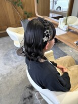 フラム(fulam)&nbsp;編み込みカチューシャ