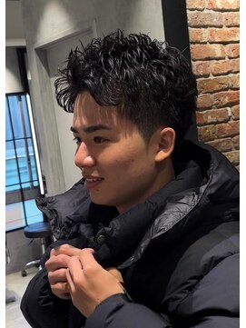 サイファー 心斎橋(CIPHER.) スパイキーショートパーマ