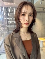 スクリーンギンザメゾン 銀座(SCREEN GINZA MAISON.) イメチェン/ピンクベージュ/アンブレラカラー/前髪/銀座