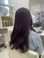 ルシード スタイル リコット(Lucido Style Ricotto)&nbsp;ナチュラル艶レッドブラウン大人上品ブリーチなしカラートレンド
