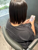 インフィックス(INFIX)&nbsp;切りっぱなしボブ美髪縮毛矯正