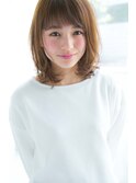 【Un ami】 大人かわいい 小顔ミディアム 松井幸裕