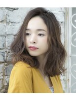 ロンド ストラーダ 心斎橋(Lond strada)&nbsp;【津賀　涼】ショートグレージュカラーボブウルフココアベージュ