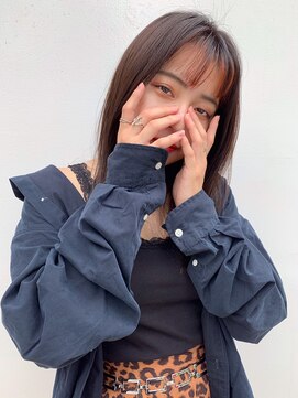 ネイヴィル(navile) 前髪インナーカラー