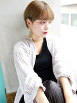 バース(BIRTH)&nbsp;天神【BIRTH】丸みショート×ことりベージュ　2