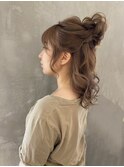【おだんごヘア】博多/博多駅/早朝/ヘアセット