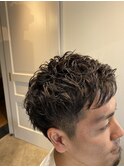 メンズパーマスタイル