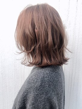 アルバム 銀座(ALBUM GINZA) くびレイヤーカーキベージュニュアンスカラー_ba261894