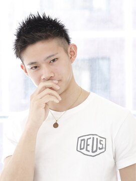 ララルーモ(LaLarOomo) ツーブロックウェット刈り上げショート2