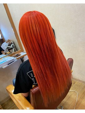 ヘアーコレット(hair Colet) オレンジオレンジ