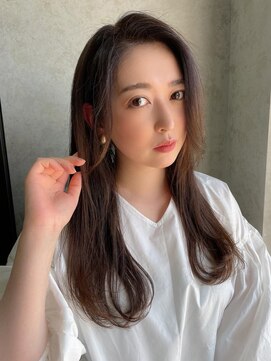 ザ シー 橋本(The C) 【The C涼】女性らしいかき上げロング30代40代50代◎