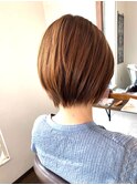少し大人なちょいくびれショート♪アースカラー♪