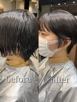 アフロート ギンザ(AFLOAT GINZA) 【白川style】20代30代40代小顔カット大人かわいいくびれモテ髪